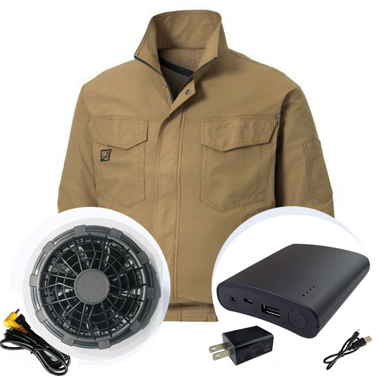 air conditioner jacket 12V or 17V air conditioning clothes factory work jacket with fan