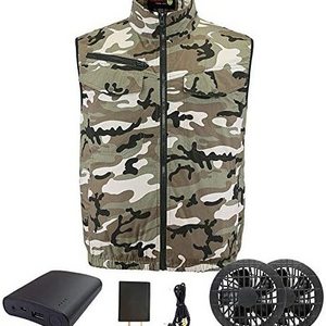 MIDIAN Air-conditioning Suit Vest Outdoor Cooling Workwear Waistcoat Uniform Gilet UV Cut Waterproof Heat Stroke Countermeasures