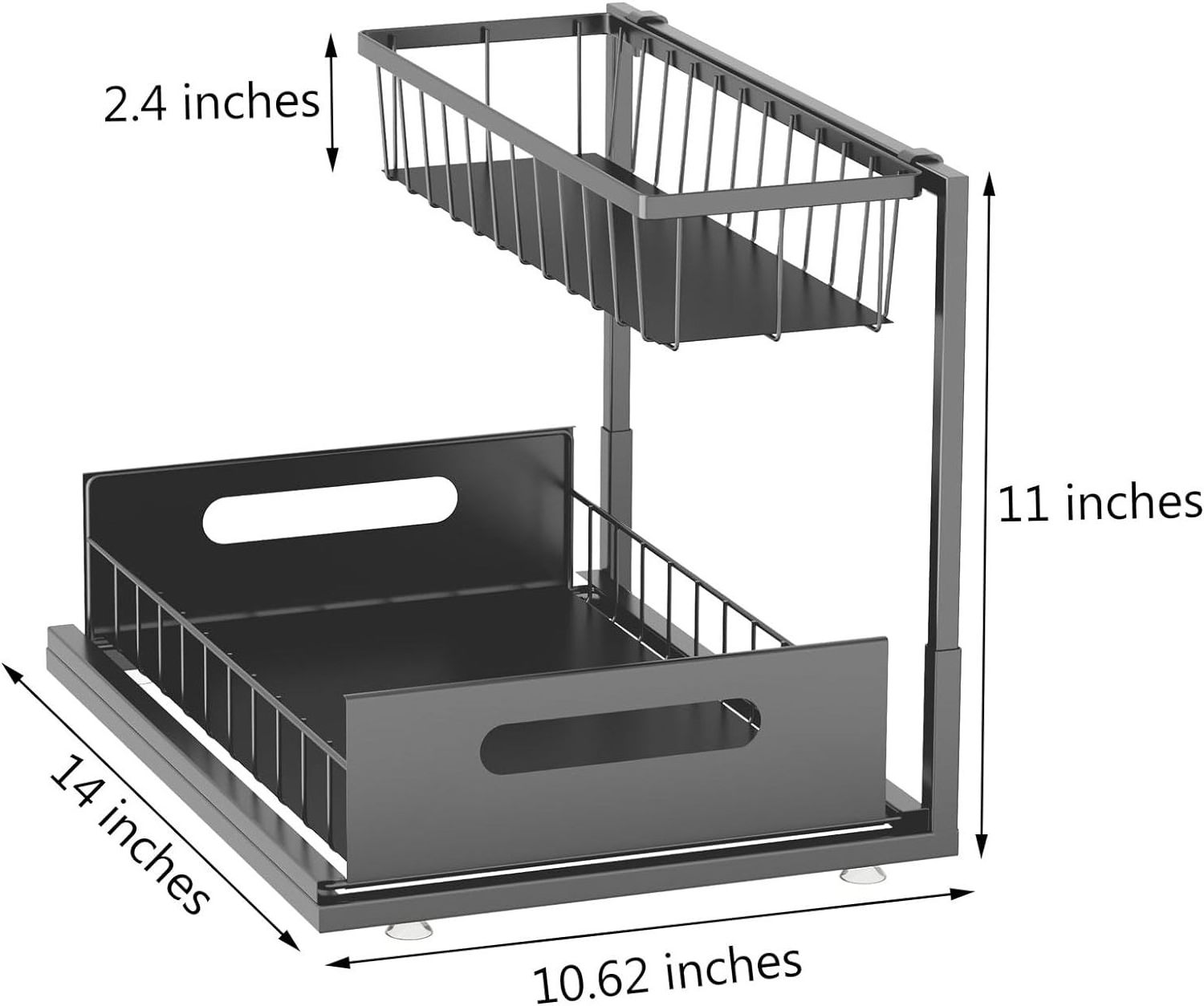 Professional Kitchen Cabinet Organizer Storage Holders & Racks for Efficient Use of Space