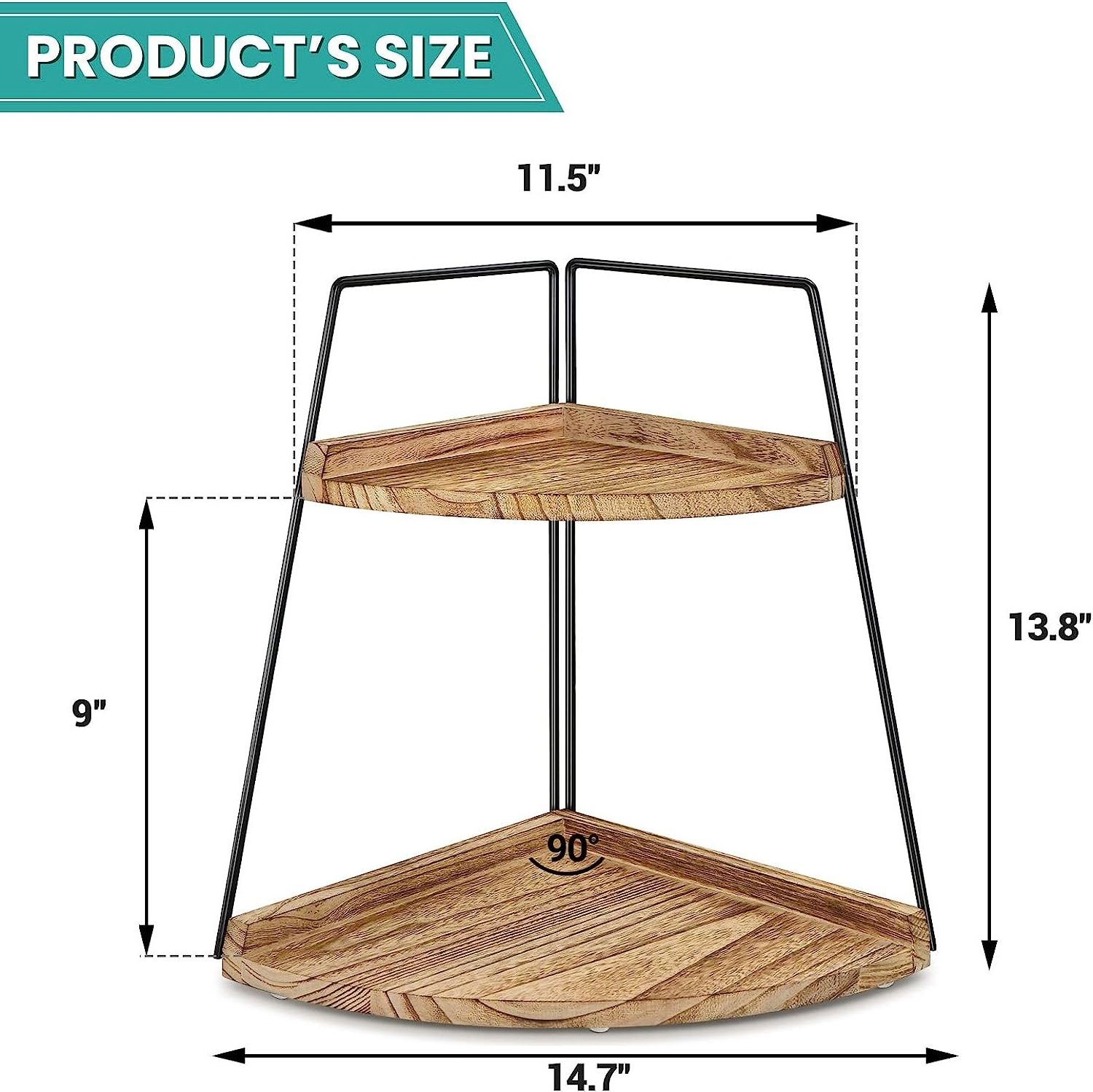 Professional Double-Tier Wooden Cabinet with Steel Shelves for Bathroom and Living Room Storage for Tools Organization