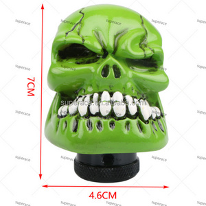 Skull Handle Booster Car Manual Gear Shift Knob Shifter Lever Personalized Modification Resin