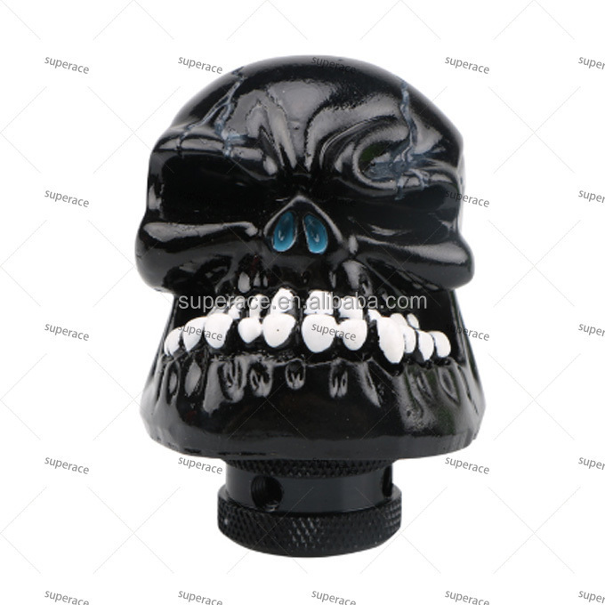 Skull Handle Booster Car Manual Gear Shift Knob Shifter Lever Personalized Modification Resin