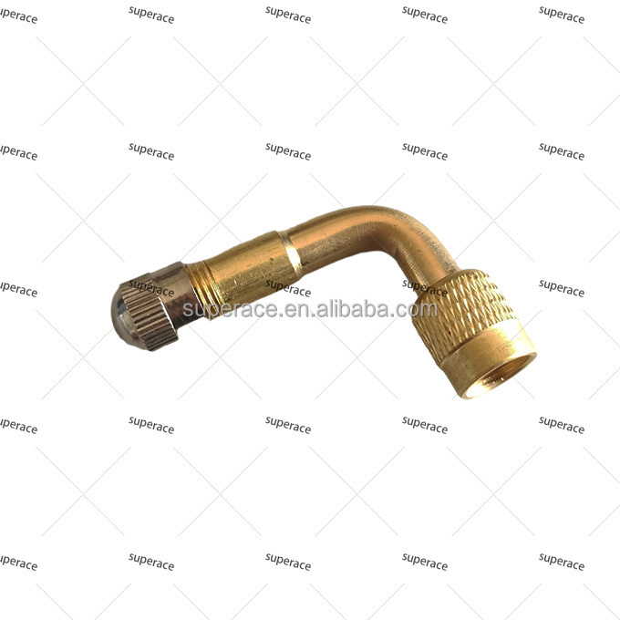 Tractor Air Liquid Tubeless Tire Brass Valve Stem 135 Degree