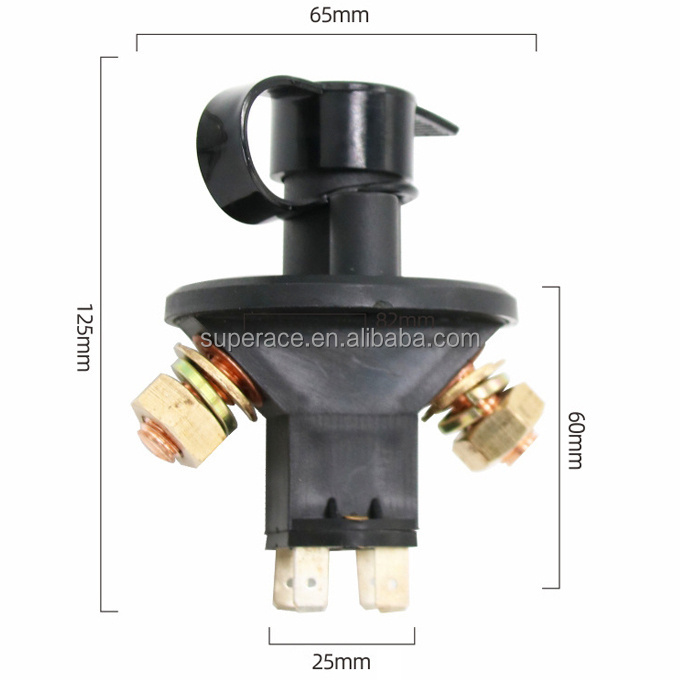 Universal Automobile Motorcycle Car Truck Boat Battery Isolator Disconnect Cut Off Power Kill Switch