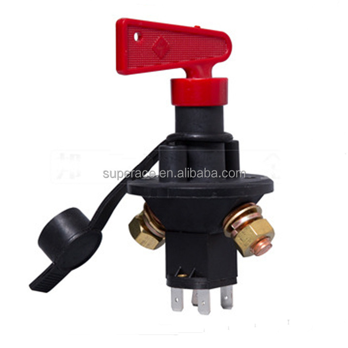 Universal Automobile Motorcycle Car Truck Boat Battery Isolator Disconnect Cut Off Power Kill Switch