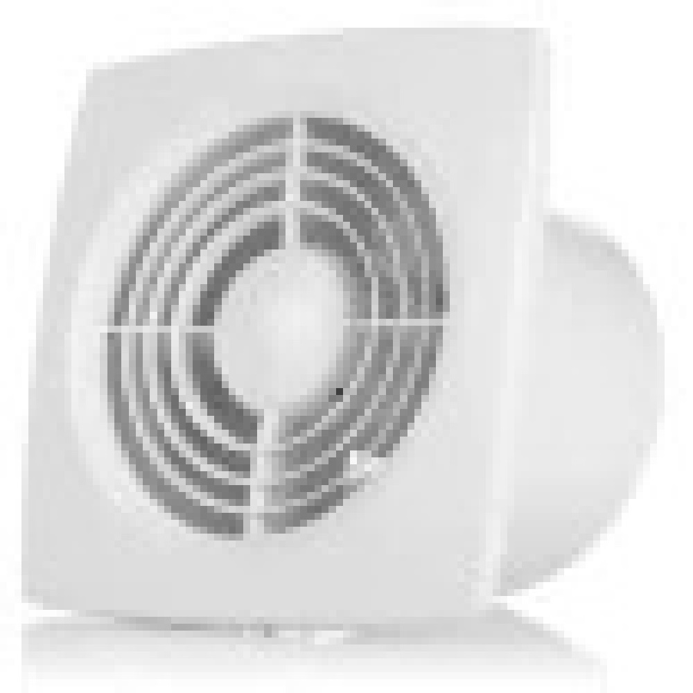 Bathroom Exhaust Fan LED Square Quiet Ceiling Mount Ventilation Fan