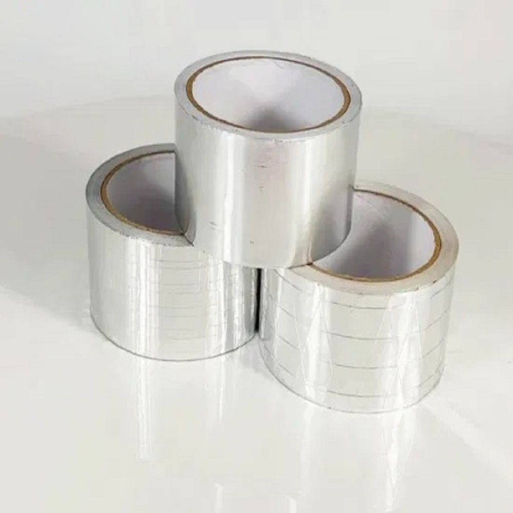 Made in China HVAC Refrigeration Ductwork and Pipe Reinforced Scrim Hot Melt Aluminum Foil Tape factory