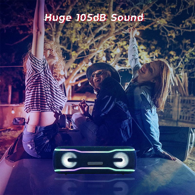 Rgb Colorful Wholesale Outdoor Waterproof Party Portable Computer Speaker High Quality Wireless Bluetooth Speaker