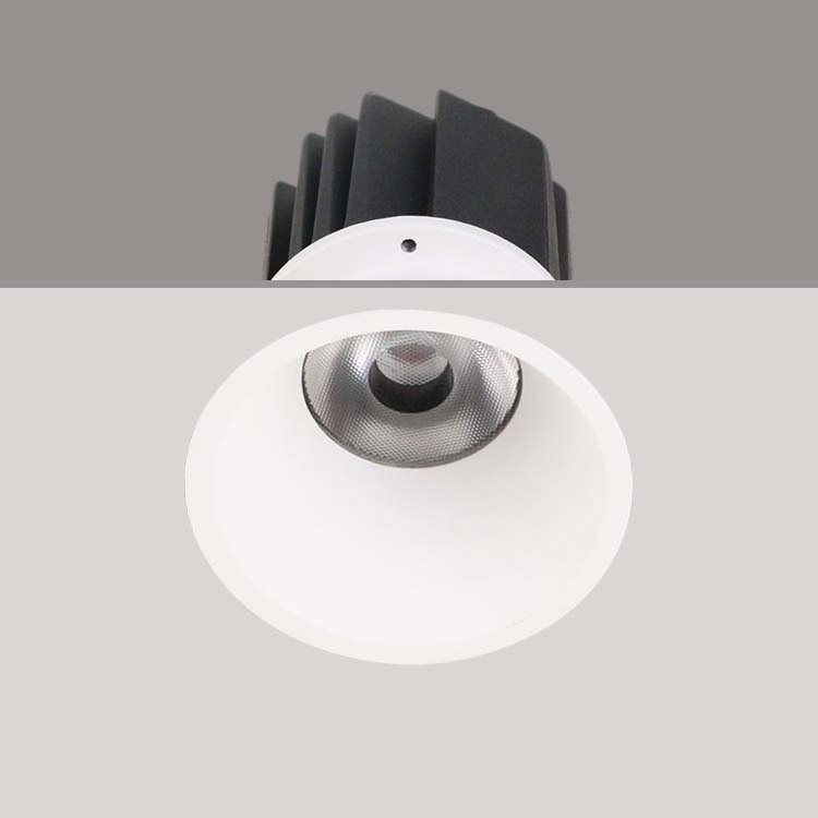 Indoor Lighting Design 7W 10W Narrow Small trim Recessed LED Downlight for Bar Hotel Home