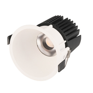 New modern ceiling recessed light IP54 Down light bathroom 13W/18w LED COB deep recessed small trim down lights