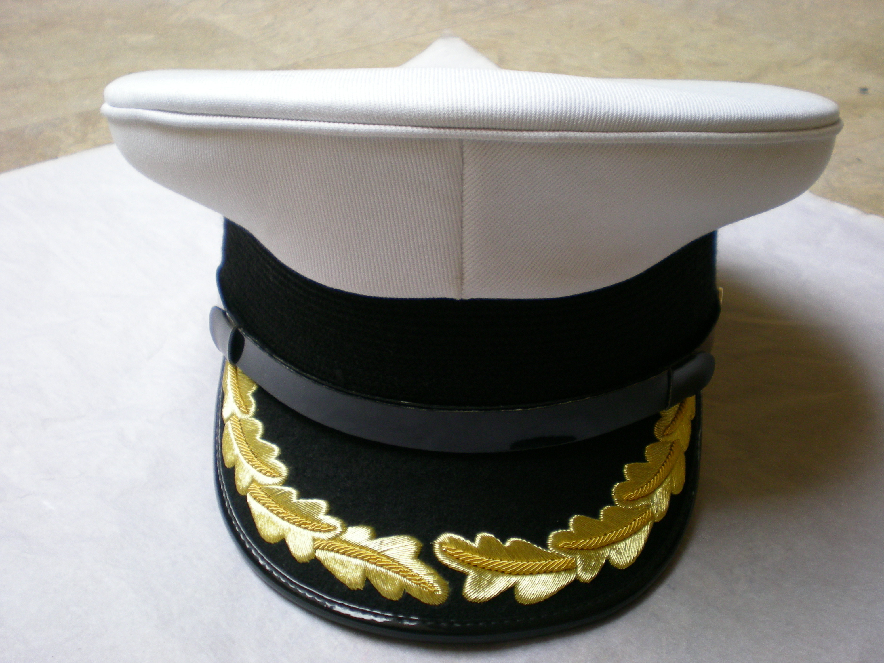 Custom cap badge airline officer uniform captain cap service caps