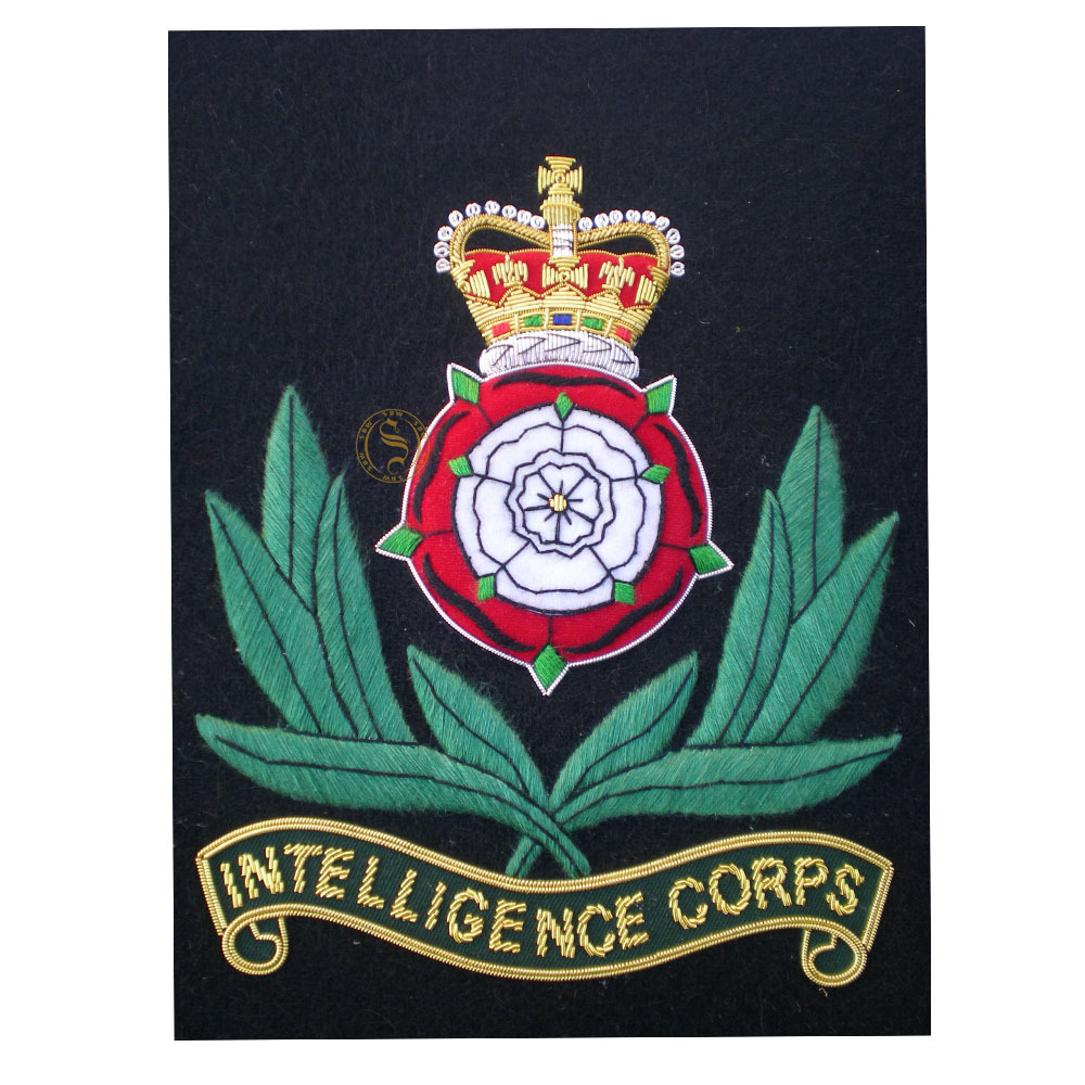 100% Hand Made Embroidery uniforms Officers Bullion Blazer Top Quality Identity Emblems