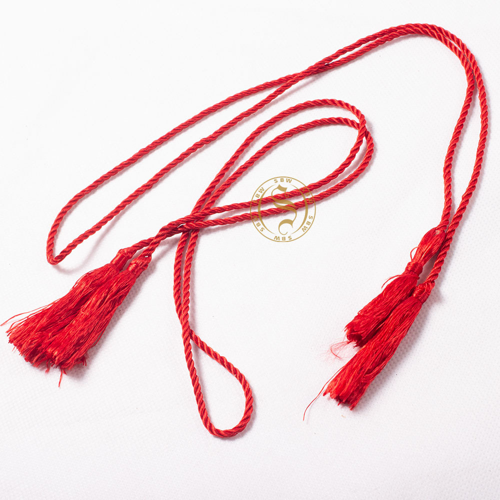 Wholesale Best Quality Liturgical Bishop Tassels Pectoral Cincture Cord for Church Vestments