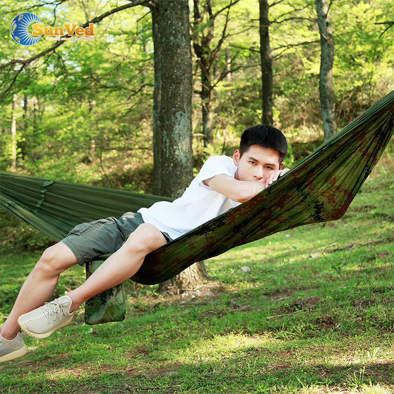 New Fast Release Tent Hammock Hanging Portable Lightweight Camping Anti-mosquito Sleeping outdoors Hammock