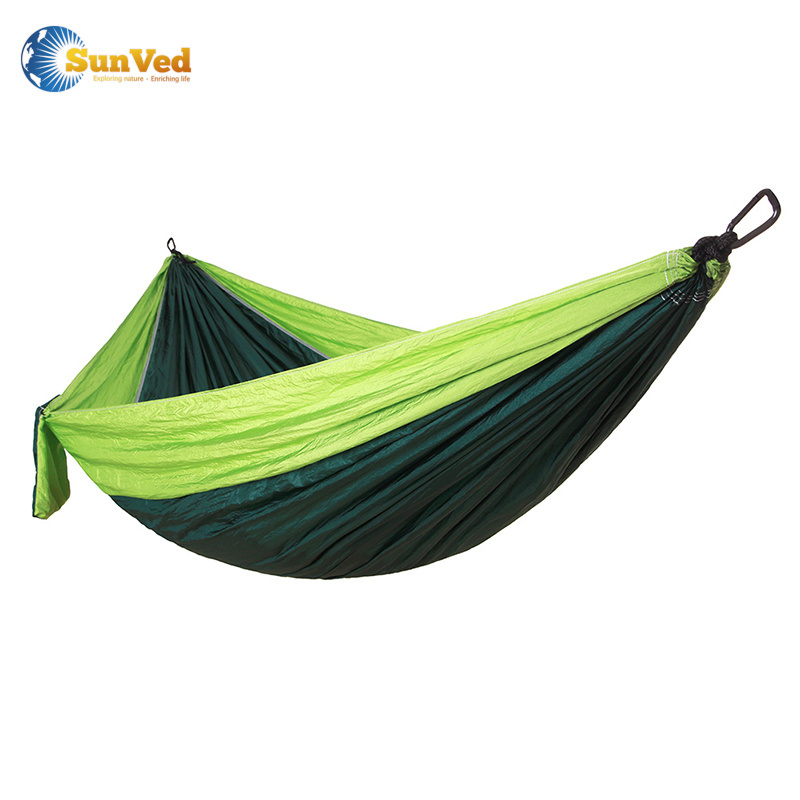 Portable Hammock Swing Double Hammock Chair Parachute 190T/210T Polyester Fabric Garden Outdoors Camping Hammocks