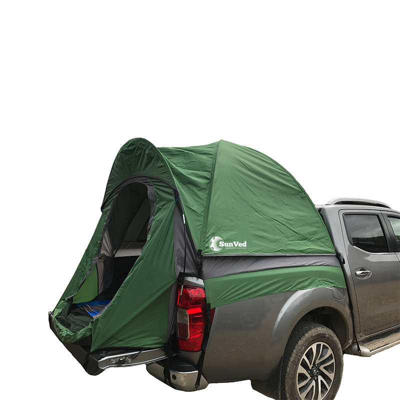 New style camping travel fire resistant fabric pop up truck tent