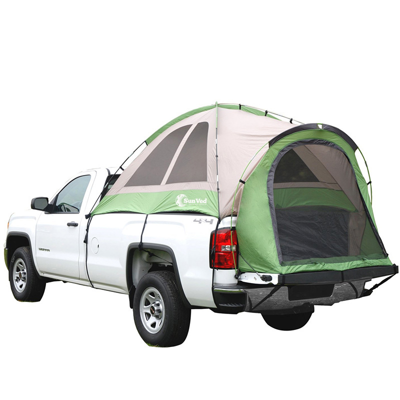 New style camping travel fire resistant fabric pop up truck tent