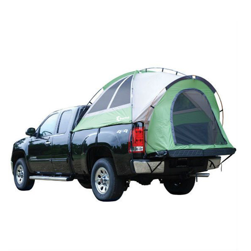 New style camping travel fire resistant fabric pop up truck tent