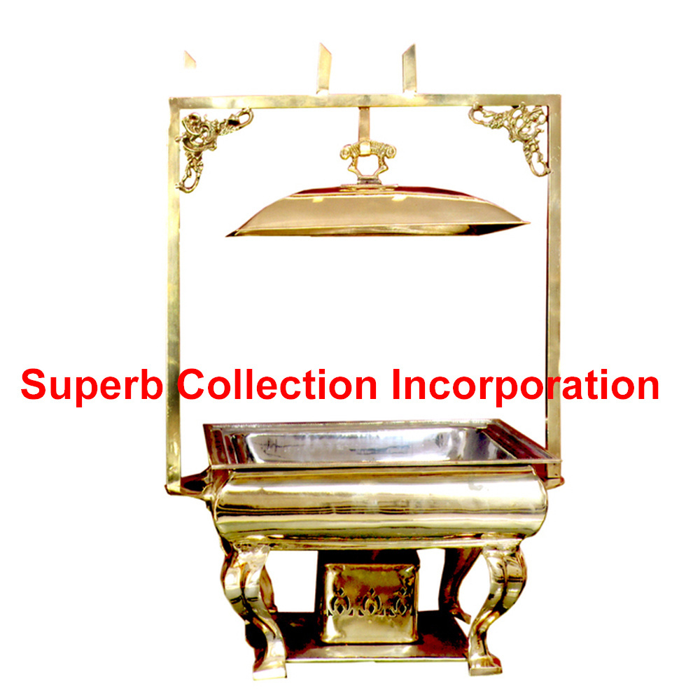 Square Brass Chafing Dishes Catering Made India