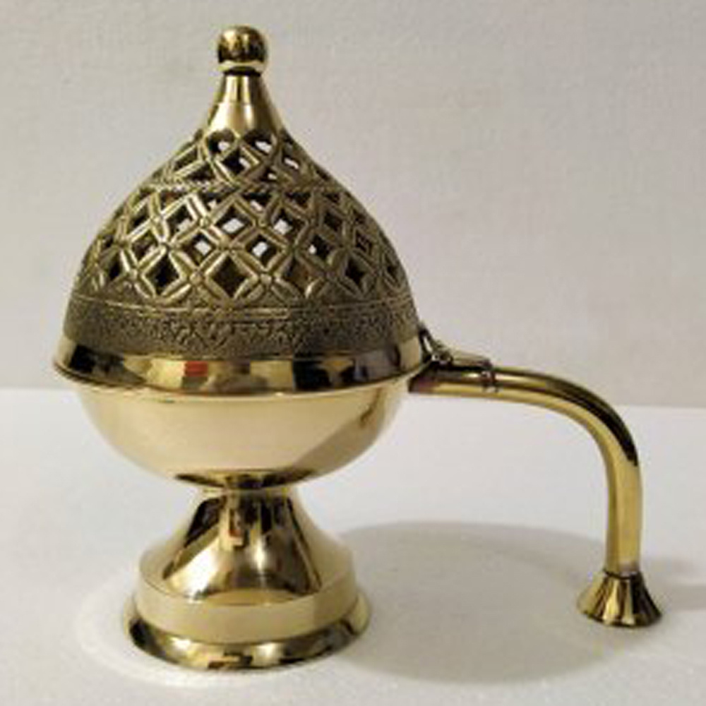 Brass Antiqui Brass Custom Metal Design Incense Burner Top Selling and High Quality