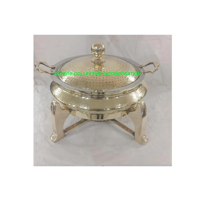 chafing dish buffet set gold/chafing dish buffet set white glass and gold/chafer dish buffet set gold