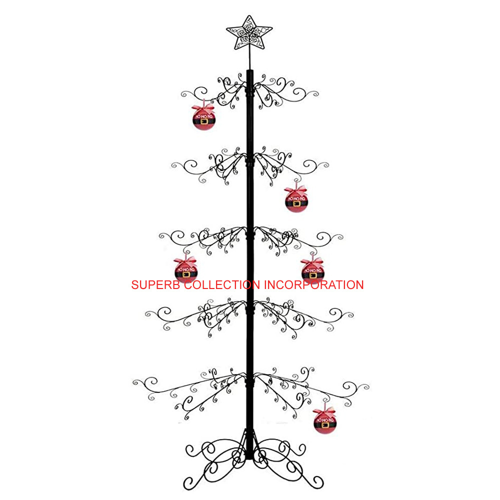 Top Trending Black Christmas Display tree handmade Direct OEM factory Sale