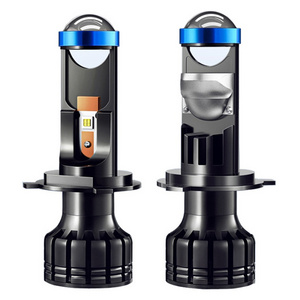 Auto lighting System P5 50W 10000LM Motorcycle H4 H7 MINI Projector Lens Led Laser Headlight Bulb