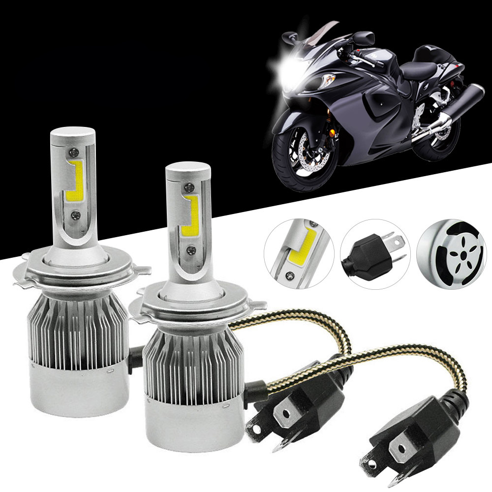 Super Bright Led Auto Headlight Bulb 6000k 8000k Car Light H3 H4 H7 H8 H9 H11 H13 Hb3 C6 Automotive Led Headlight Kits