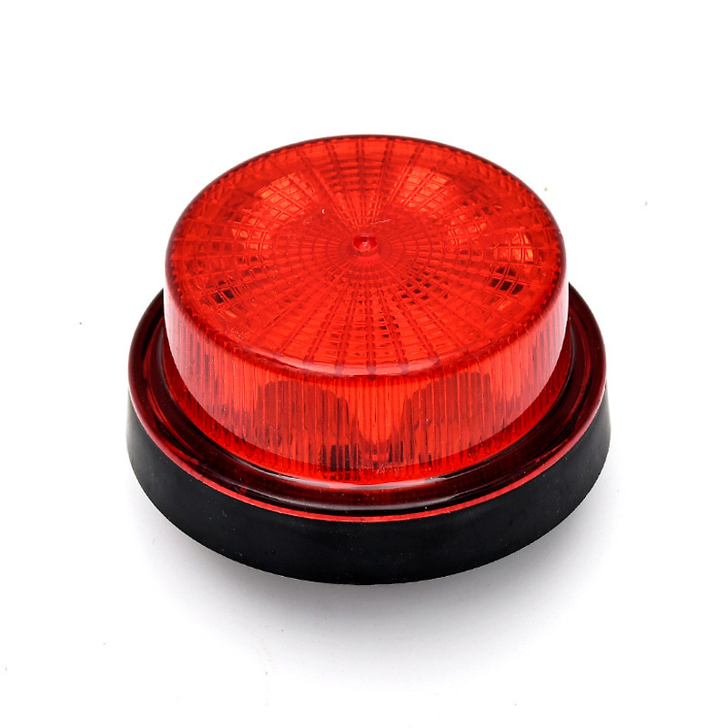 LED Beacon Strobe Light Flashing Emergency Lights Permanent Mount Rotating Rooftop Safety Warning Light for Trucks Tractors