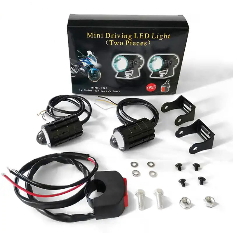 Angel Eye Replacement 24W Spot Light Small Brightest Led Motorcycle Driving Lights