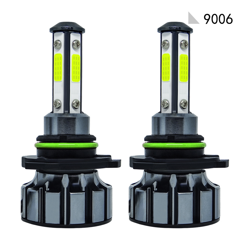 Near and Far 6000k super bright led auto lampe 360 lighting high and low beam led Car Headlight 9005 9006 H11