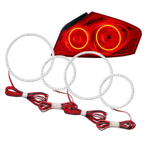 5050 RGB 80mm 90mm 110mm 120mm Halo Rings Angel Eyes Kit For Dodge BMW Chevy Halo Ring Auto Headlight