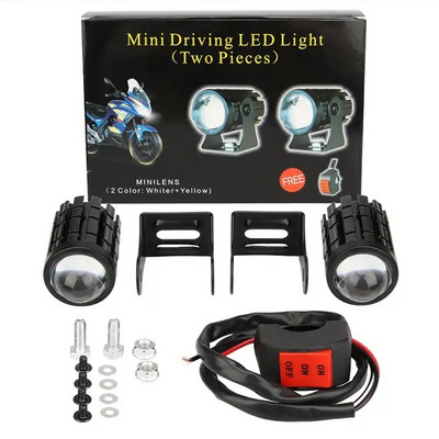 Angel Eye Replacement 24W Spot Light Small Brightest Led Motorcycle Driving Lights