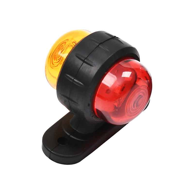 Red Amber White Double- face 60x40mm Boat Trailer Led Utility Trailer Clearance Lamp Assembly For Bullet Truck Trailer