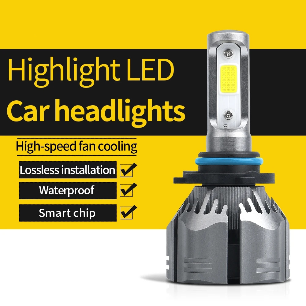 Factory wholesale Car LED Headlight Bulbs H4 H7 12000 Lumens R11 Turbo Led 12v