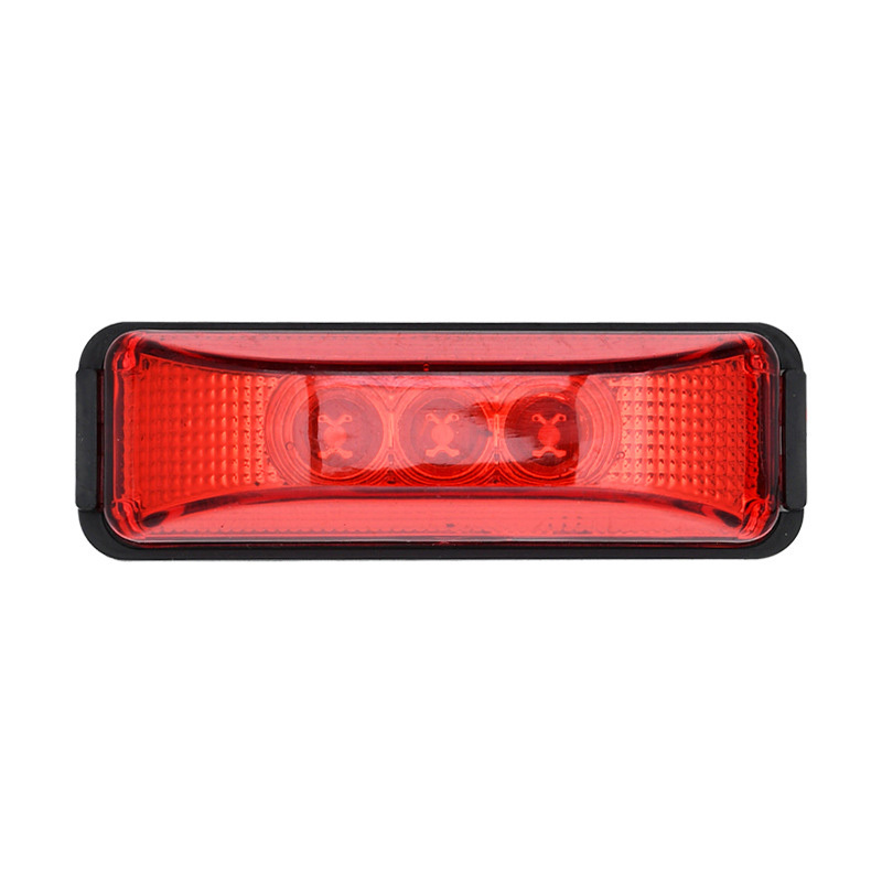 3.9 Inch 3 Led Utility Clearance Submersible Stop Turn Tail Lamp Rectangle Led Travel Trailer Tail Lights For Trailer