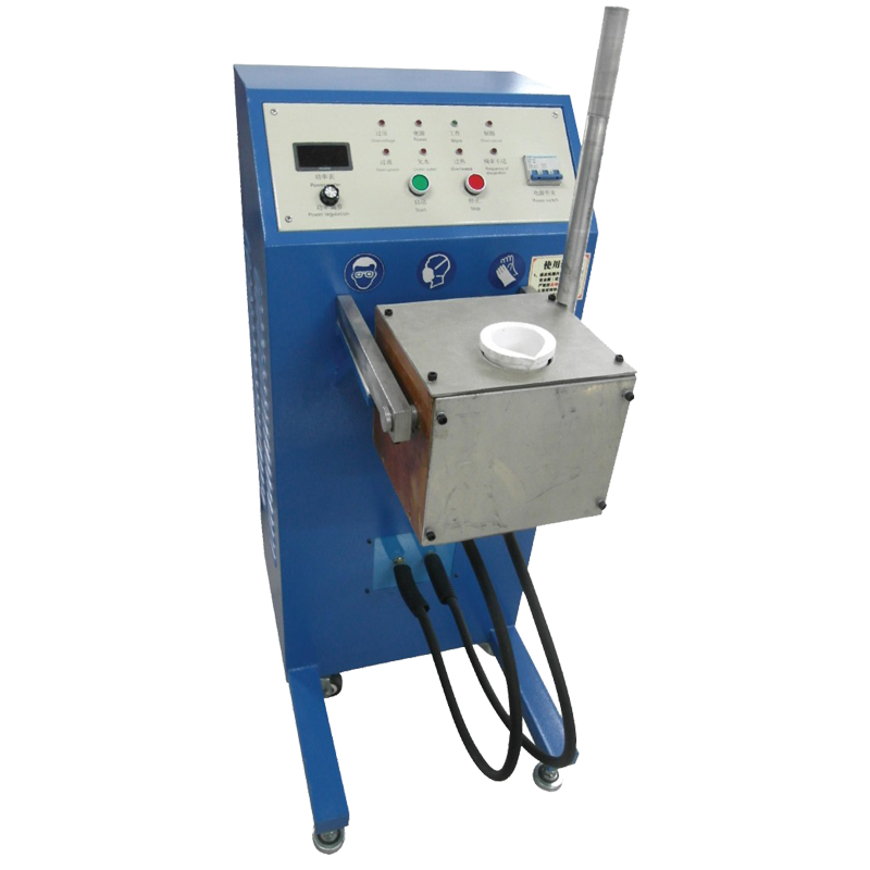 SuperbMelt 8KG 10KG 15KW Aluminum Copper Silver Fast Safe Smelting Precious Metal IGBT Gold Induction Tilting Melting Furnace