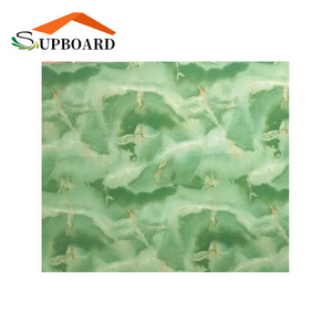 LC Payment 3D Wall Panel PVC Faux Marble Plastic Sheet For TV Backdrop Decoration