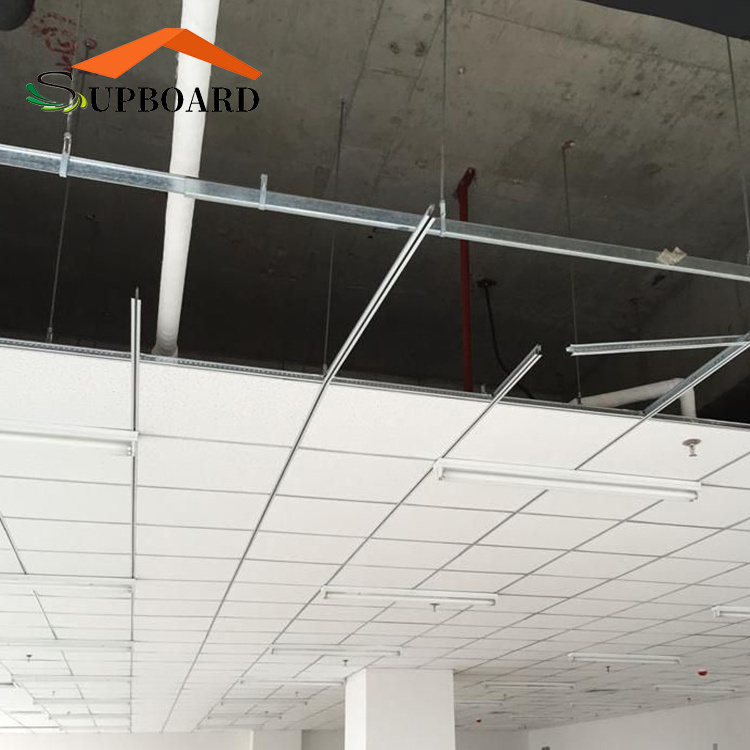 Waterproof And Noise Reduction Mineral Fiber Acoustic Drop Ceiling Panels For Home Cinema