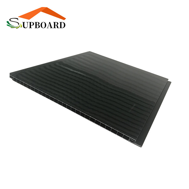 Drop Ceiling Panel 2X2 Glossy Black Pvc Tiles