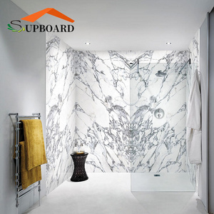 Pvc Plastic Stone Bathroom Shower Wall Panels