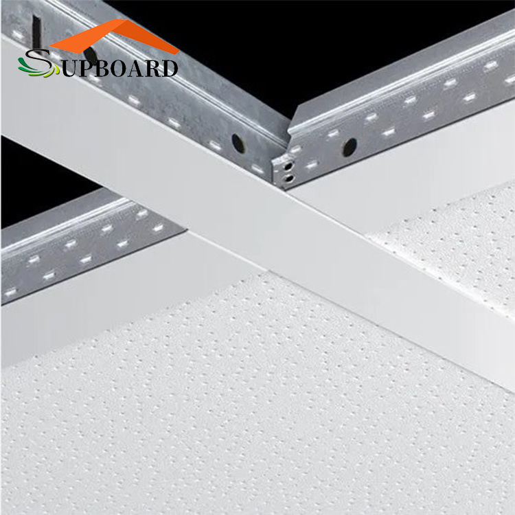 LC Payment Waterproof Galvanized Metal Ceiling T-Grids Suspension Rail Systems