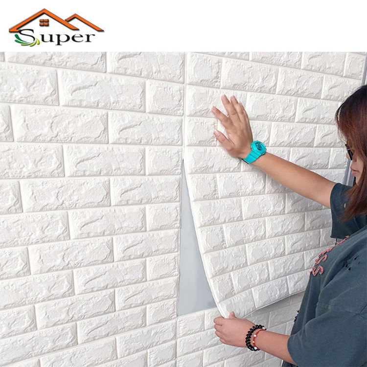 PE Foam Brick Wall Tiles 3D Sticker