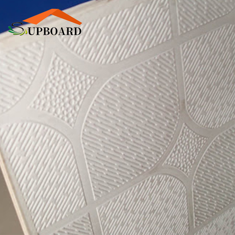 2x2 Gypsum Board Suspended Pvc False Ceiling Tile