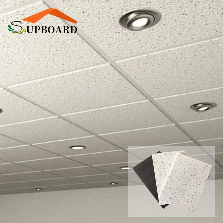 Best Price Acoustic Clean Room Mineral Fiber Ceiling Board For Office Decoration