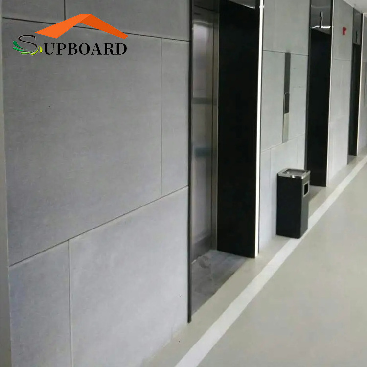 High Quality High Density Reinforced Fiber Cement Board 100% Non Asbestos Fiber Cement Board Hotel decoration