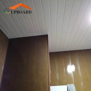 Price for Shingle Decoration Tongue and Groove Plastic PVC False Ceiling Sheets 7mm*59.5cm