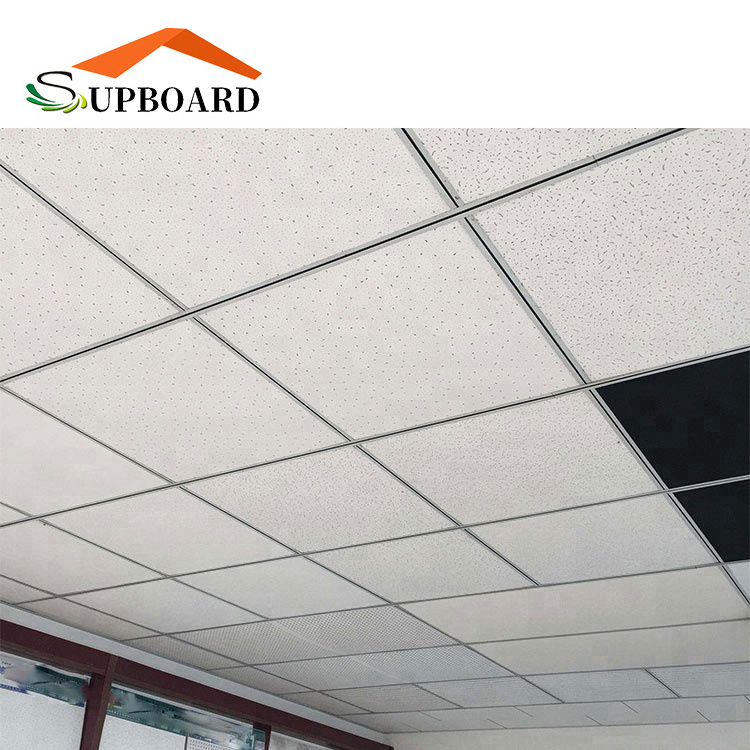 Pin Hole Tegular Edge Aquastic 600x600 Acoustic Mineral Fiber Board Ceiling Tiles Price