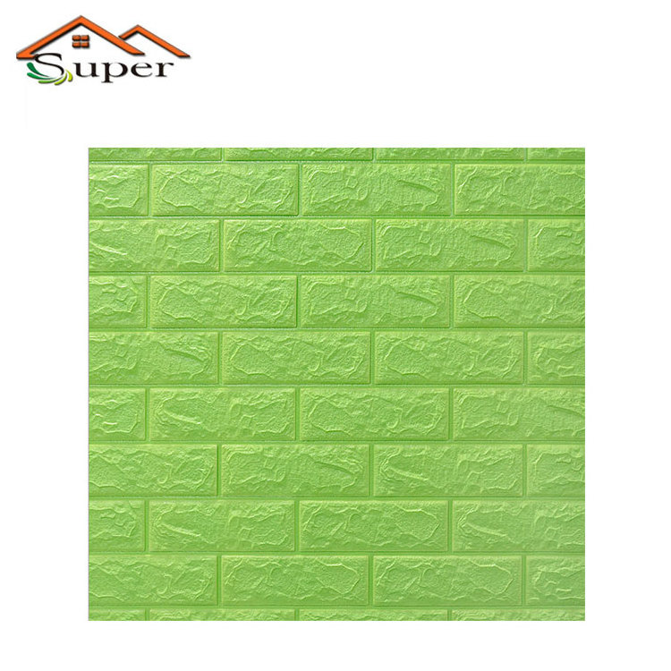 3D Self Adhesive Foam Brick Wall Panel