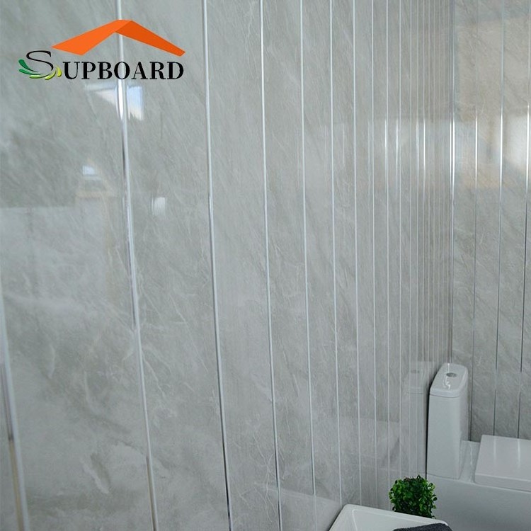 High Quality PVC Plastic Wall Panel for Bathroom Shower Tile Design